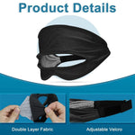 Universal sweat band fitted on a headset