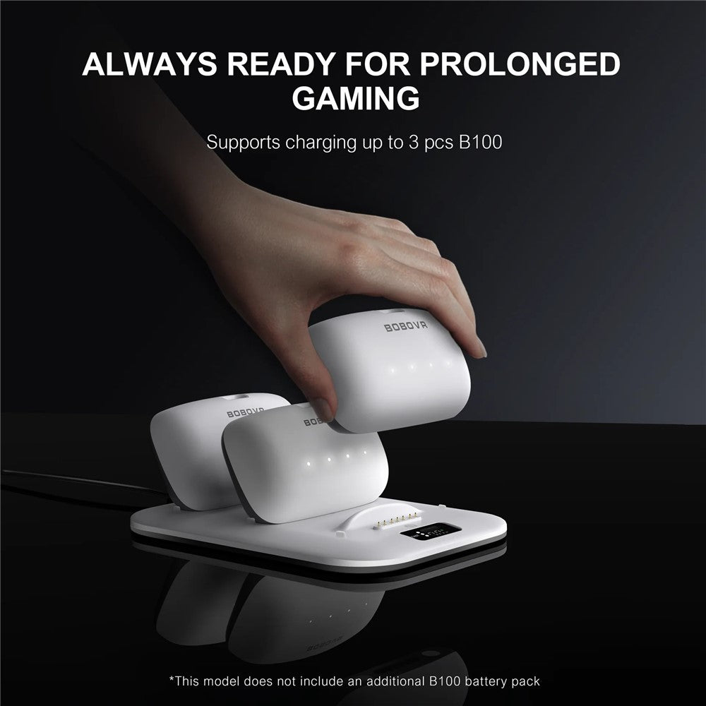 BOBOVR BD3 charging in use, SKU 680201268A