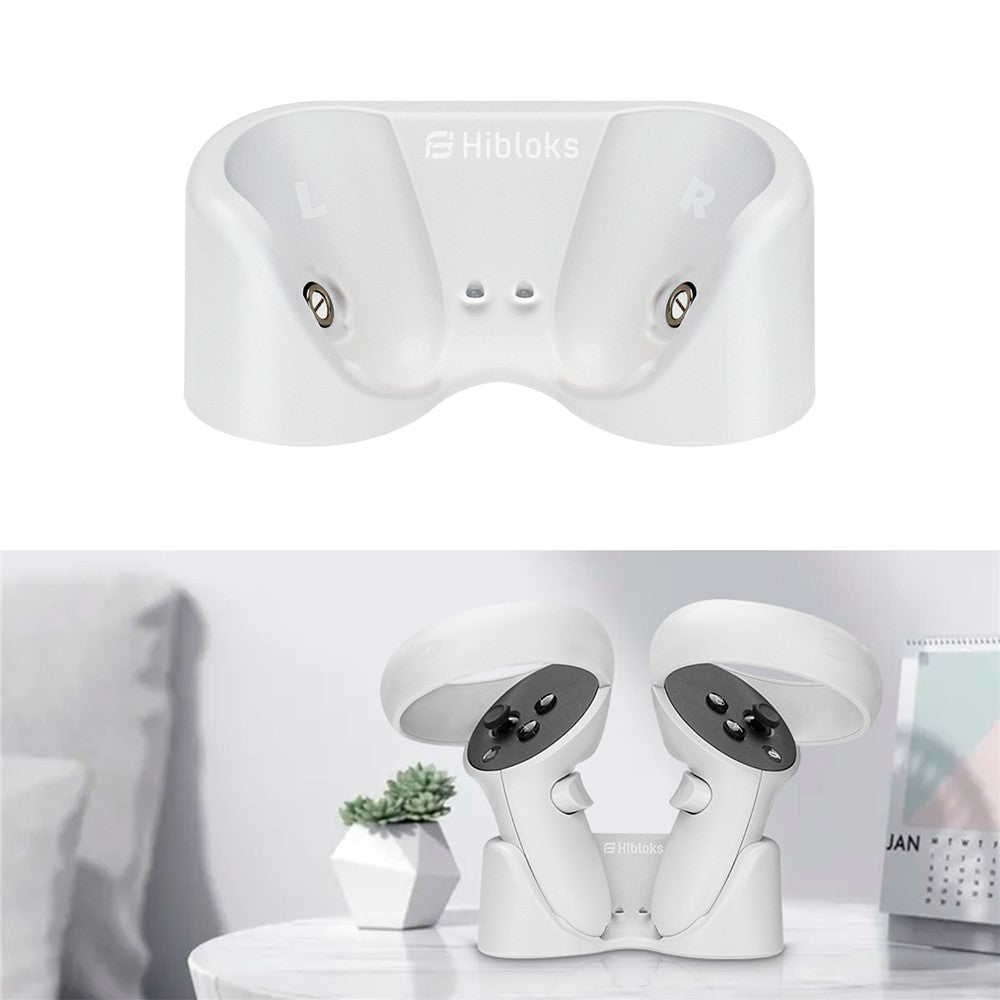 HIBLOKS OQC2101 magnetic charging base - front view, SKU 680300135A