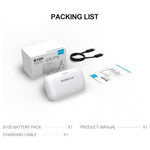 BOBOVR B100 battery dimensions and capacity label