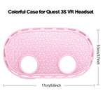 Quest 3S silicone cover, lens area detail