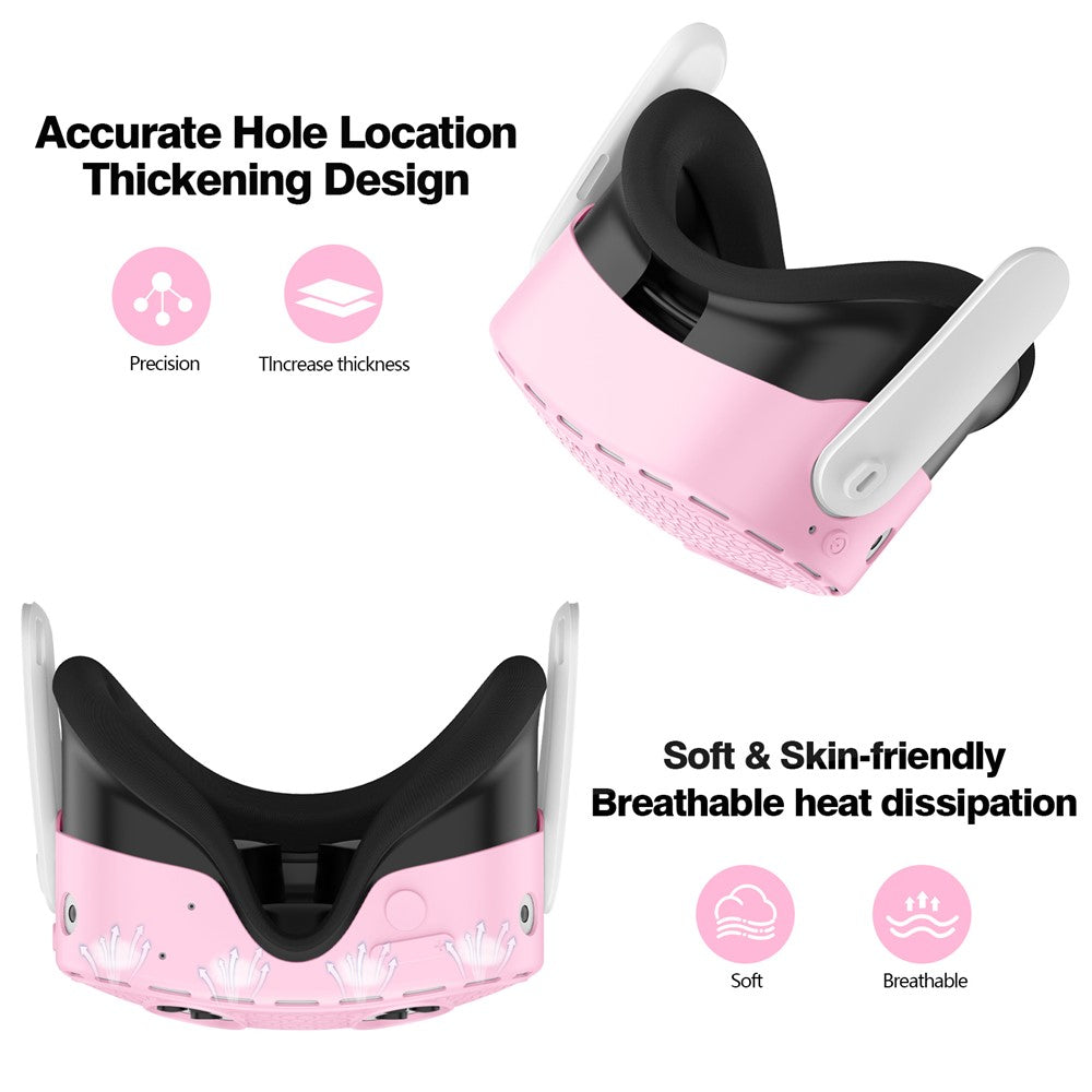 Quest 3S silicone cover, strap area detail