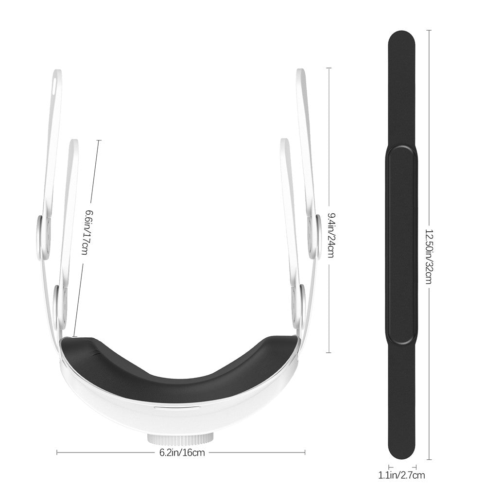 Quest 3S flippable headband in use