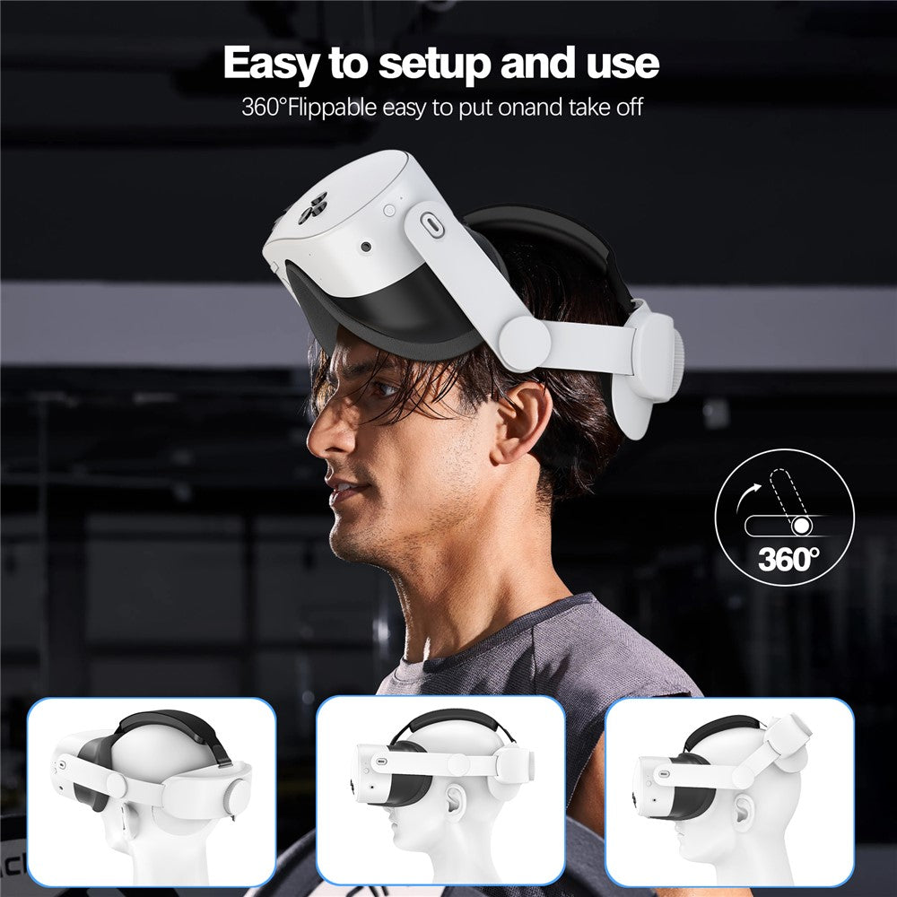 Quest 3S flippable headband packaging