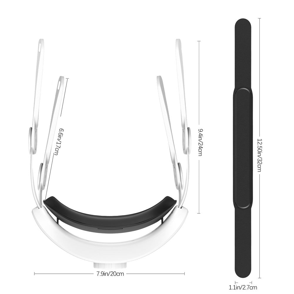 Elite strap headband worn by a user