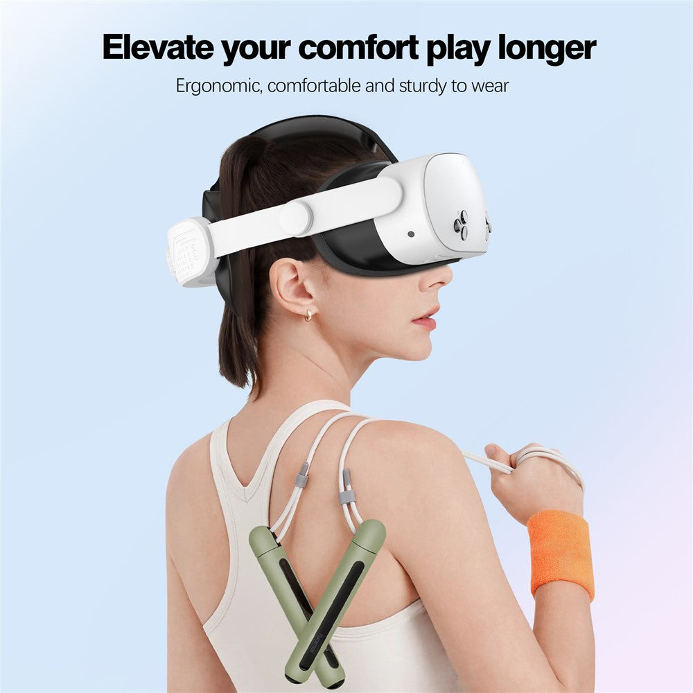 Elite strap headband, close-up of the material