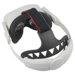 Quest 2 Elite strap worn on the headset