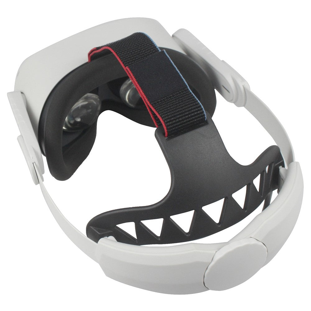 Quest 2 Elite strap worn on the headset