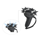 Quest 2 grip cover, signal holes detail