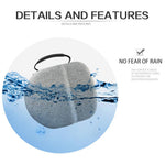 Quest 2 rainproof EVA hard case size reference next to headset - Metanexus XR
