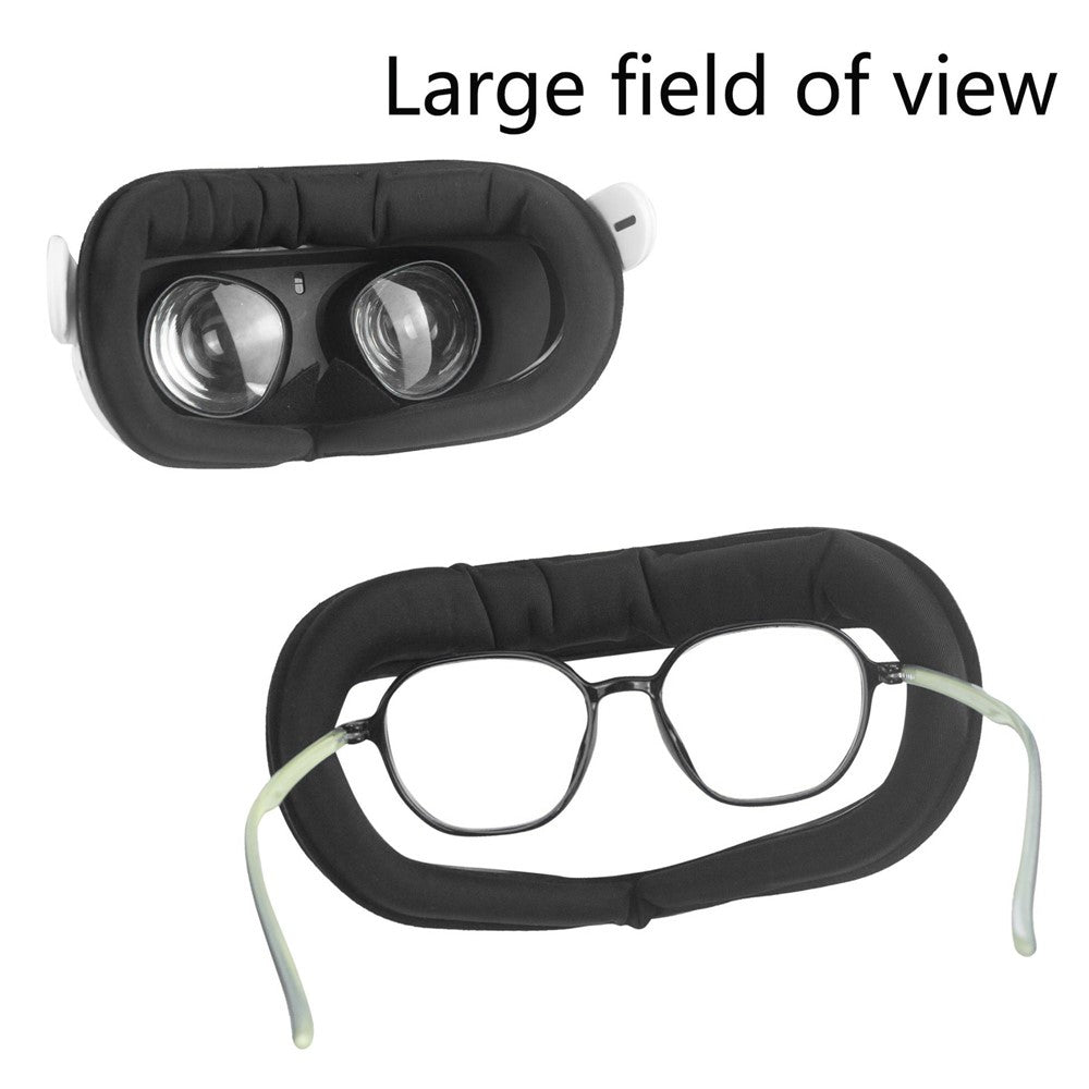 Light-blocking interface, cushioning detail
