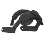 Quest 3 knob-adjustable head strap, front view