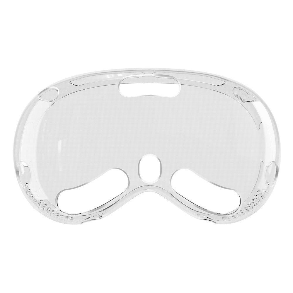 Vision Pro TPU shell fitted on the headset