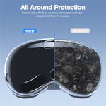 Vision Pro TPU shell, close-up of the material