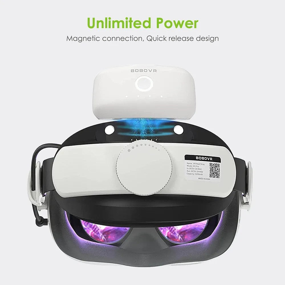 BOBOVR B2 battery with M2 Pro strap, SKU 680501210A