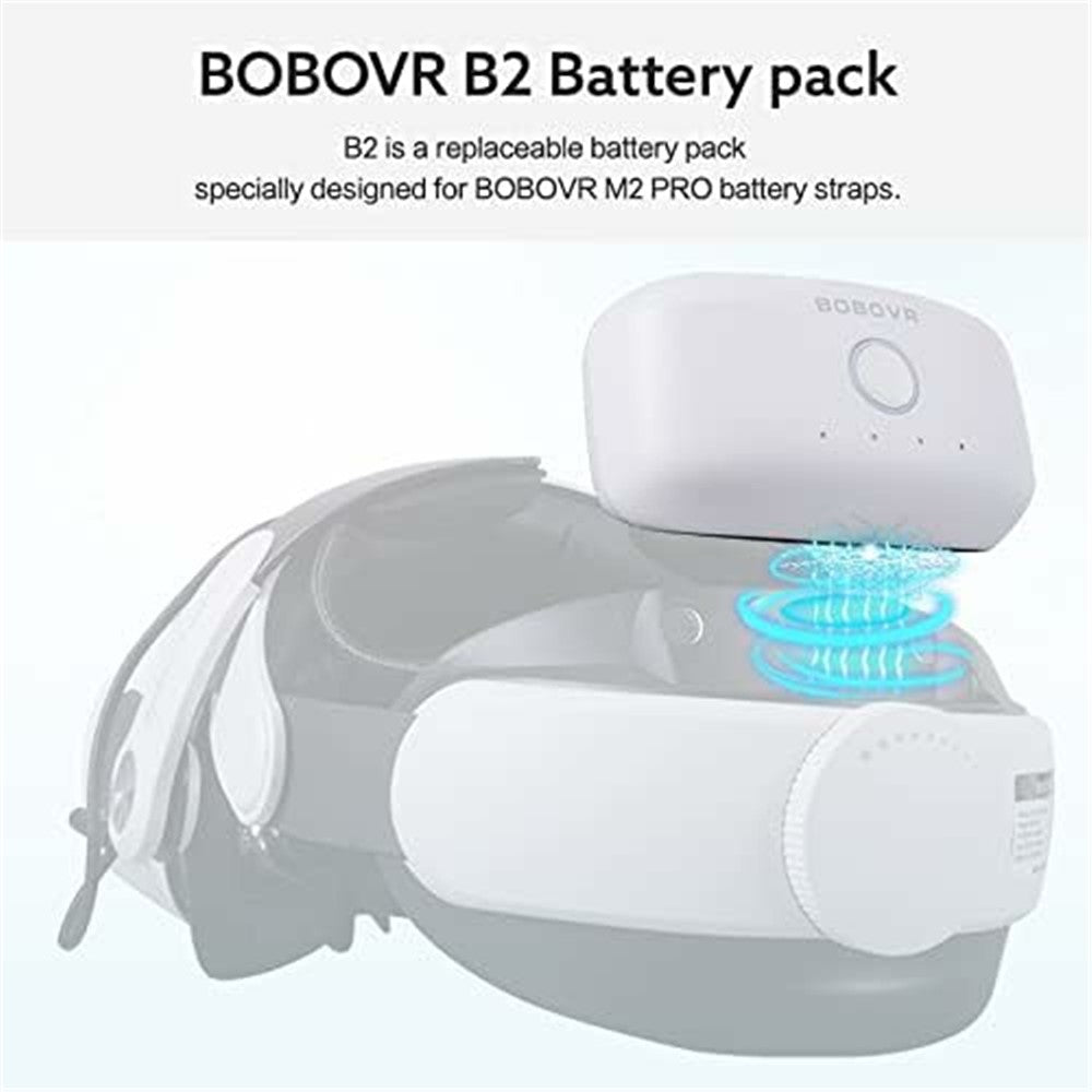 BOBOVR B2 battery weight and dimensions, SKU 680501210A
