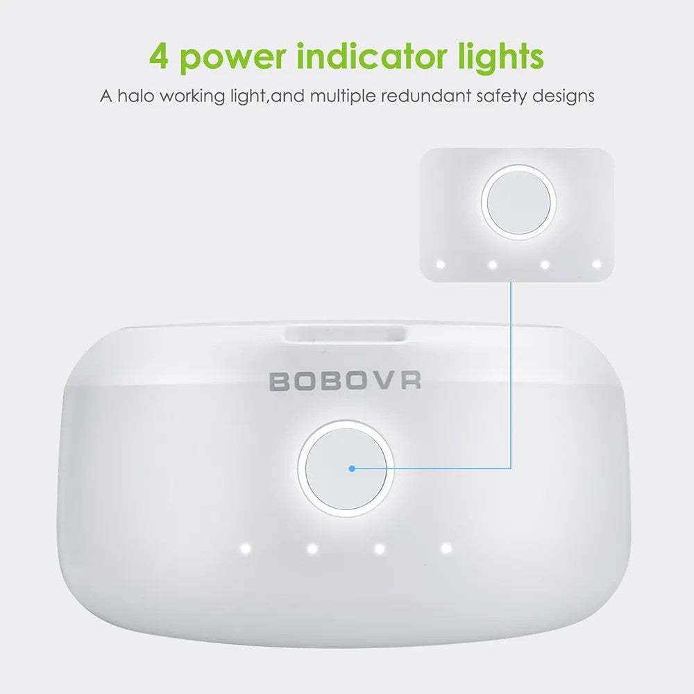 BOBOVR B2 battery box contents, SKU 680501210A