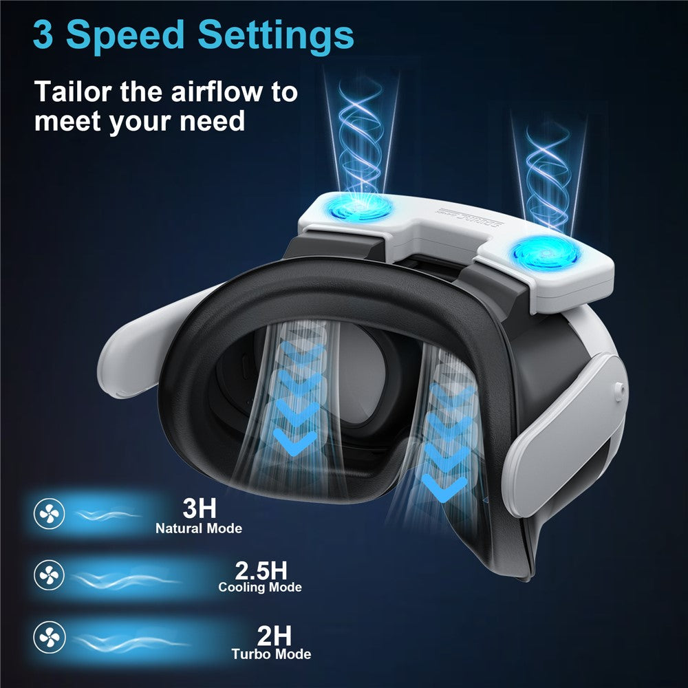 STARTRC cooling fan interface, side view