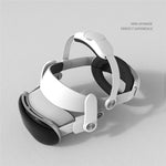 WOLMTT head strap for Apple Vision Pro worn on the headset - MetanexusXR