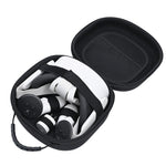 STARTRC GAMES For Meta Quest 3S / Quest 3 / Quest 2 Carrying Case Snowflake Cloth VR Headset Storage Bag Metanexus XR