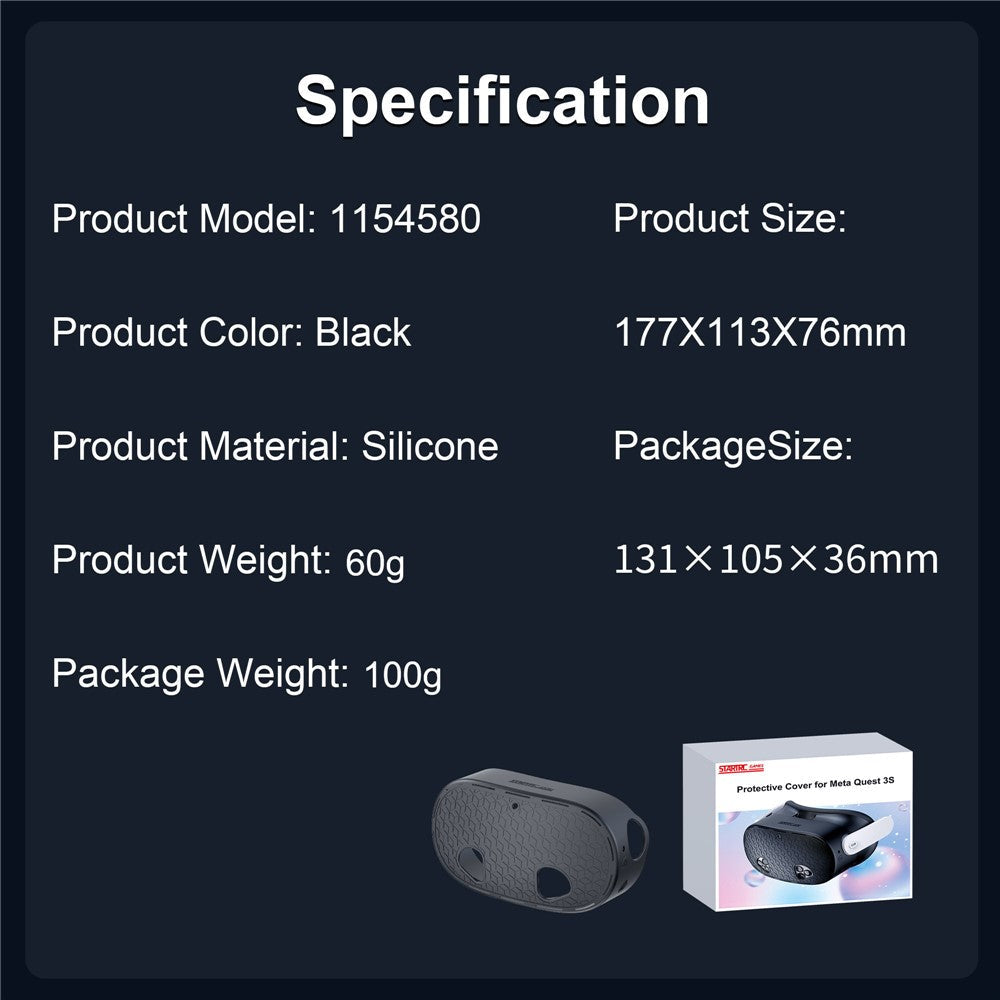 Quest 3S silicone protective case Metanexus XR