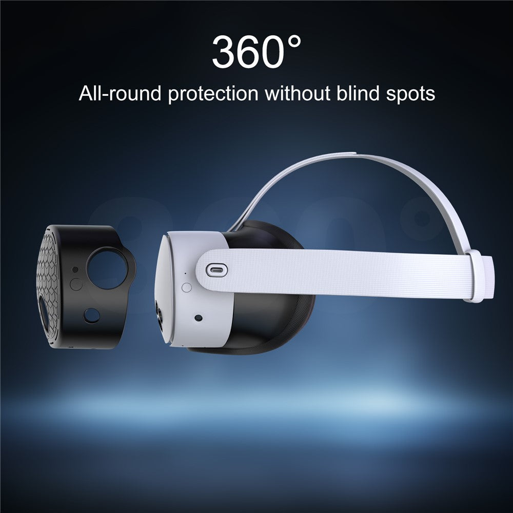 Quest 3S STARTRC case, 360-degree coverage view