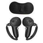 Quest 3/3S controller grip covers with lens protector, full set