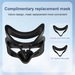 STARTRC GAMES For Meta Quest 3S VR Face Mask Magnetic Cooling Fan Leather  /  Lycra Foam Pad Breathable Face Cover Metanexus XR