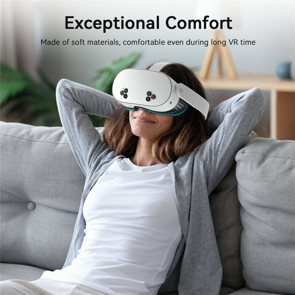 AMVR FC5 mask fitted on the headset
