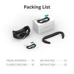 BOBOVR F3 face mask worn by a user