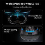 BOBOVR F3 face mask, cooling padding detail