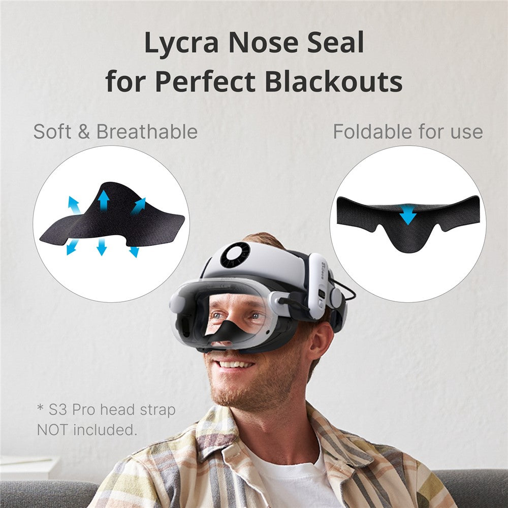 BOBOVR F3 face mask, side view