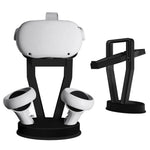 Oculus Quest 2 desktop storage stand, front view