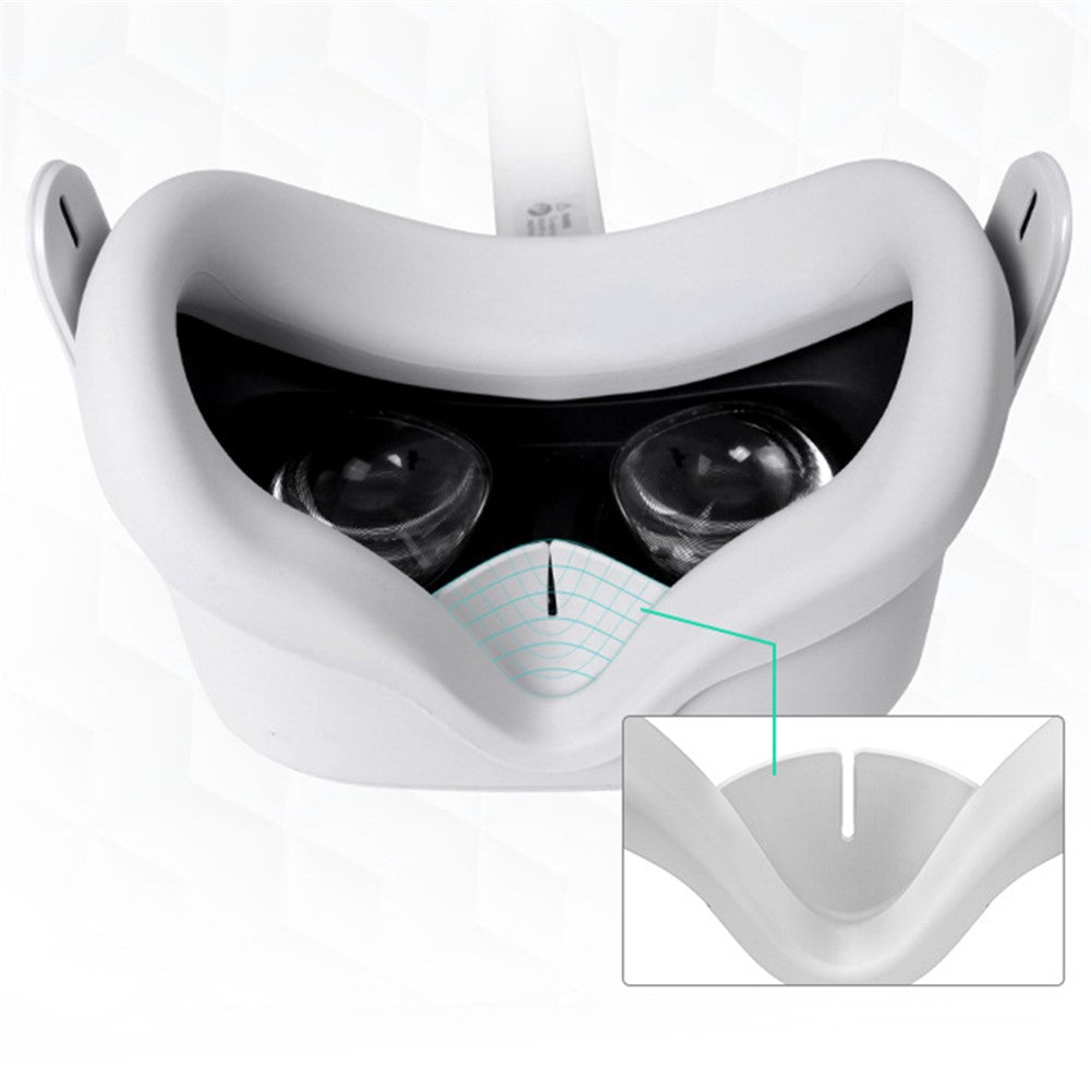HIFYLUX eye mask fitted on the headset