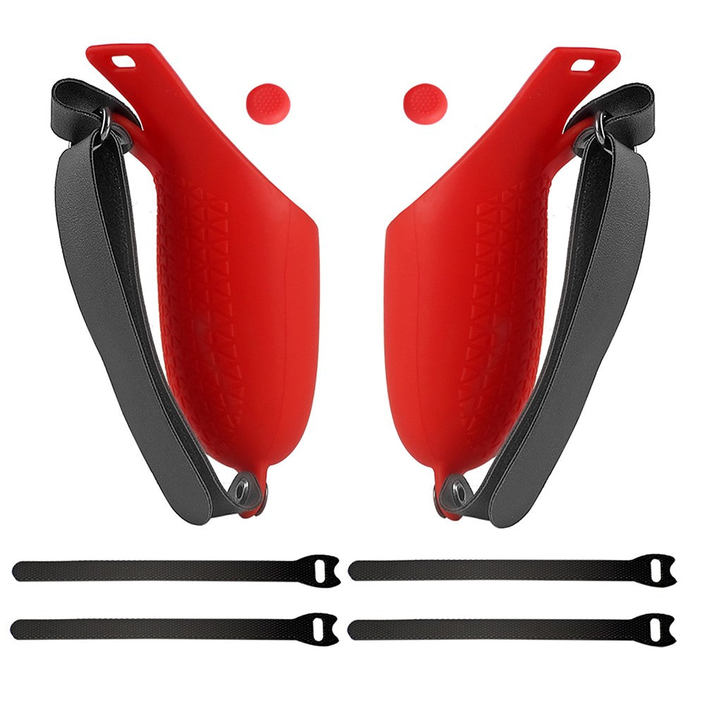 Quest 2 grip cover, strap adjustment detail