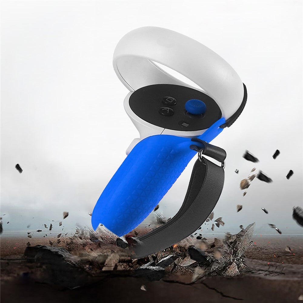 Quest 2 grip cover, side view
