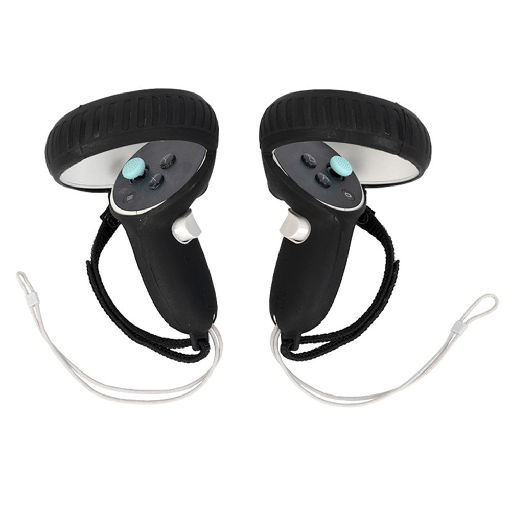 Quest 2 controller grip, wrist strap detail