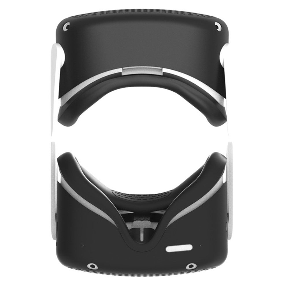 Quest 2 silicone cover fitted on the headset