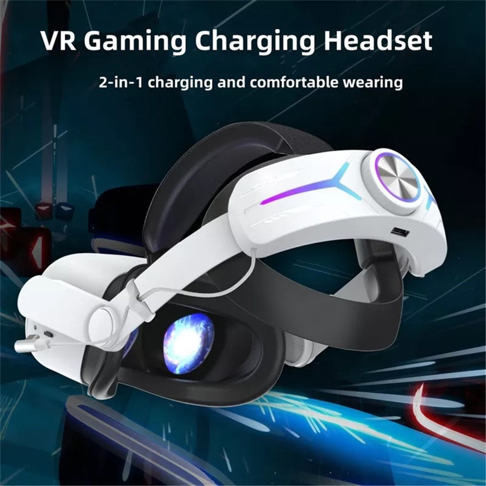 Snap-on side arms of the Oculus Quest 2 battery head strap replacing the stock strap