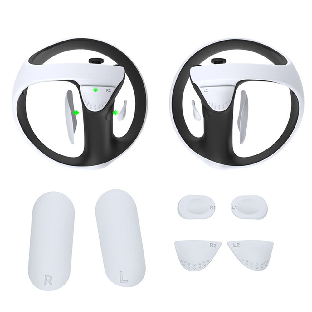 DOBE PS VR2 handle cover, left/right marking detail