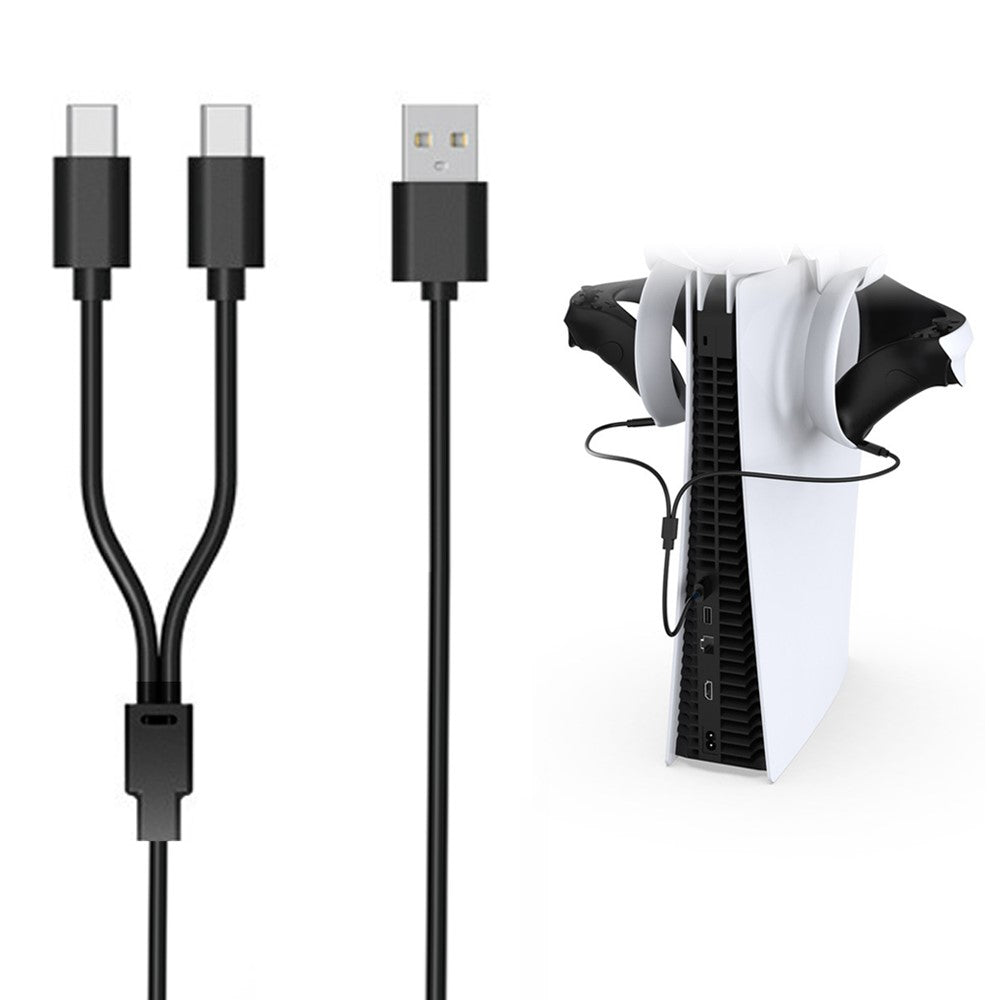 DOBE TP5-2519 2-in-1 Type-C charging cable for PS VR2 controller — Metanexus XR