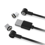 DOBE TP5-2520 For PS VR2 Controller 1 USB to 2 Type C 90 Degree Magnetic Charging Cord USB C Charger Cable TVCMALL