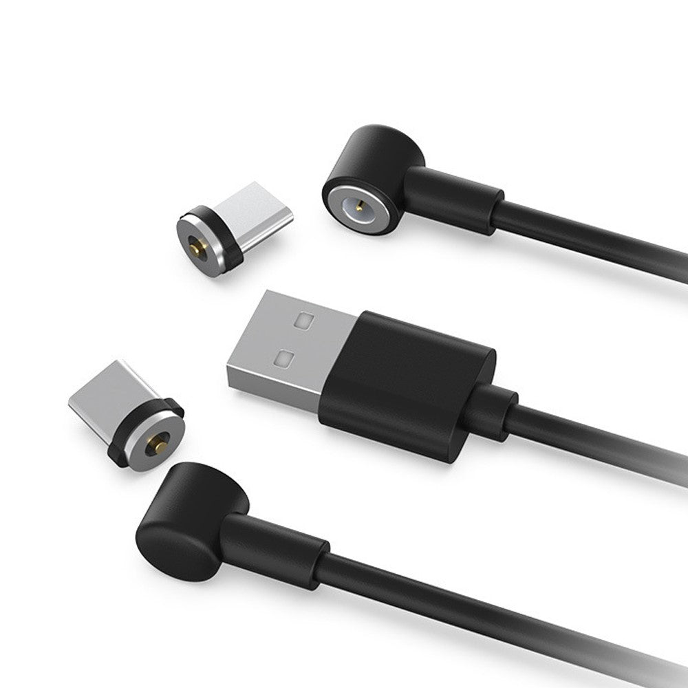 DOBE TP5-2520 For PS VR2 Controller 1 USB to 2 Type C 90 Degree Magnetic Charging Cord USB C Charger Cable TVCMALL