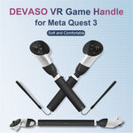 DEVASO golf grip in hand, swing position