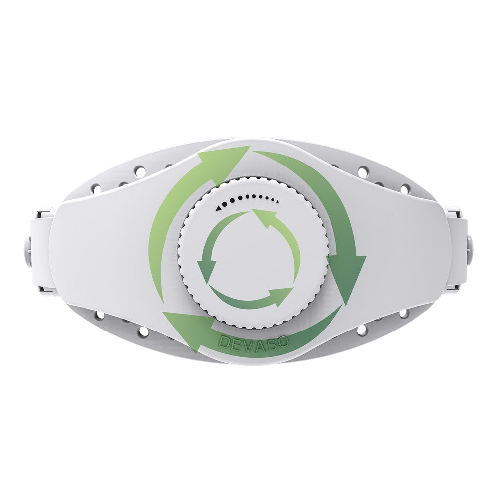 DEVASO universal strap worn by a user