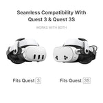 BOBOVR M3 Pro suspension strap fitted to a Meta Quest 3S headset