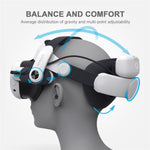 Rear adjustment dial on the BOBOVR M3 Pro head strap