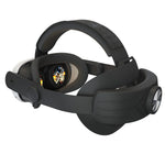 Pressure-reduce headband, adjustment knob detail