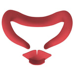 Quest 3 face mask with nose support, front view