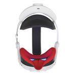 Quest 3 face mask fitted on the headset